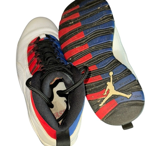 Jordan 10 Retro Russell Westbrook Class of 2006 White Red Blue 310805-160 Mens 8